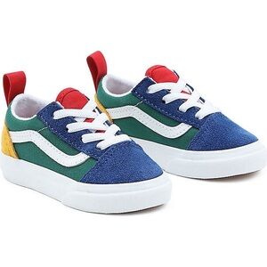 Toddler Vans Blue/Green Old Skool Elas